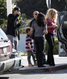 EXCLUSIVE... Exclusive... Britney Spears Takes The Family Bowling