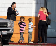 EXCLUSIVE... Exclusive... Britney Spears Takes The Family Bowling