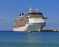 The Celebrity Silhouette, Solstice-class cruise ship docked in St. Croix, US Virgin Islands - 17 Dec 2011