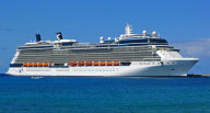 The Celebrity Silhouette, Solstice-class cruise ship docked in St. Croix, US Virgin Islands - 17 Dec 2011