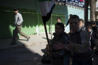 Syrian rebels in Idlib