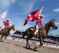 The Calgary Stampede in Calgary, Canada - 14 Jan 2012