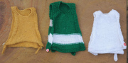 Former battery hens wear knitted jumpers to keep warm, Hadleigh, Suffolk, Britain - 26 Jan 2012