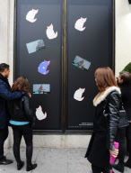 Victoria Beckham's new collection 'Victoria', launches exclusively at Harvey Nichols, London, Britain - 30 Jan 2012