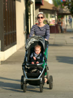 Anne Heche Out With Son Atlas