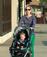 Anne Heche Out With Son Atlas