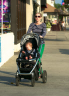 Anne Heche Out With Son Atlas