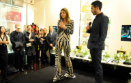 Roberto Cavalli fragrance launch, London, Britain - 31 Jan 2012