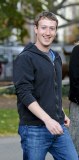 Facebook founder Mark Zuckerberg back at Harvard