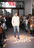David Beckham bei H&M in London