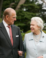 Queen Elizabeth II and Prince Philip Diamond Wedding Anniversary at Broadlands in Hampshire, Britain - 18 Nov 2007