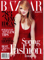 MADONNA on the cover of Harpers Bazaar