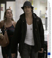 Jesus Luz arrives at Santos Dumont Airport, Rio de Janeiro, Brazil - 11 Mar 2009