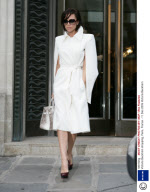 Victoria Beckham shopping, Paris, France - 11 Dec 2009