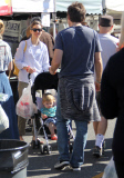 Sofia Coppola and Jason Bateman chat at The Farmers Market