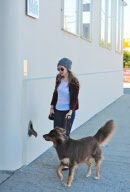 Amanda Seyfried and Finn Head to the Studio