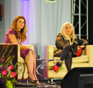 Lady Gaga Makes a Suprise Appearance at the "It's Our Turn: Young Women's Conference"