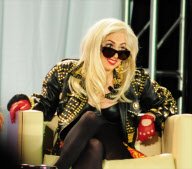 Lady Gaga Makes a Suprise Appearance at the "It's Our Turn: Young Women's Conference"