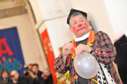 Annual clowns church service at Holy Trinity Church in Dalston, London, Britain - 05 Feb 2012