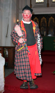 Annual clowns church service at Holy Trinity Church in Dalston, London, Britain - 05 Feb 2012