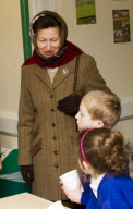 Princess Royal visit to Laverstoke Park to open the education centre, Overton, Hampshire, Britain - 06 Feb 2012