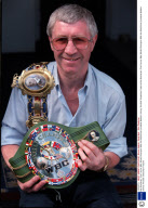 Ken Buchanan The Former Wbc World Champion With His World And Lonsdale Beltsfor Johnny 'the Bull' Greechan Feature