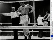 Henry Cooper V Fellow Boxer Billy Walker 1967. Also Shows Referee George Smith.