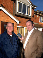 Window cleaner filmed leaning into open bedroom window to steal credit card, Telford, Britain - 05 Feb 2012