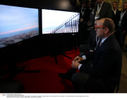 CPE/Prince Albert of Monaco visits IMAGINA Show.