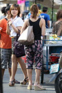 *EXCLUSIVE* Eva Mendes indulges herself with Thailand Street Food [NO Canada] *WEB AND BLOGS MUST CALL*