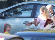 EXCLUSIVE Britney Spears out with Sean Preston and Jayden