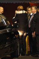 Alicia Keys and Swizz Beatz console Clive Davis