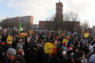 Tausende Menschen protestierten in Berlin gegen das Anti-Counterfeiting Trade Agreement (ACTA)