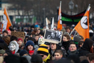Tausende Menschen protestierten in Berlin gegen das Anti-Counterfeiting Trade Agreement (ACTA)
