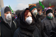 Tausende Menschen protestierten in Berlin gegen das Anti-Counterfeiting Trade Agreement (ACTA)