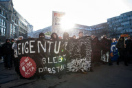 Tausende Menschen protestierten in Berlin gegen das Anti-Counterfeiting Trade Agreement (ACTA)