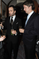 Chanel and Charles Finch pre-BAFTA party at Annabels, London, Britain - 11 Feb 2012