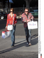 SANTA MONICA : Johnny and Laeticia Hallyday out and about