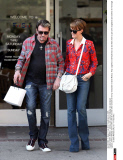 SANTA MONICA : Johnny and Laeticia Hallyday out and about