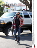 SANTA MONICA : Johnny and Laeticia Hallyday out and about