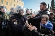 Demonstration in Athen