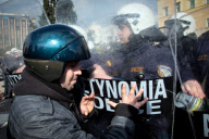 Demonstration in Athen