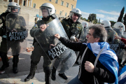 Demonstration in Athen