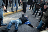 Demonstration in Athen