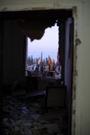Bürgerkrieg in Syrien: Schäden und Trümmer nach der Explosion einer Autobombe in Aleppo