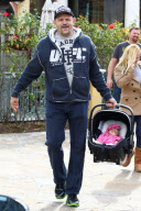 *EXCLUSIVE* Chuck Liddell : Proud papa ladies man