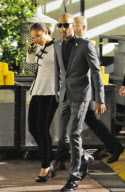 Alicia Keys and Swizz Beatz Arrive at the Beverly Hilton