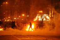 Riots in Athens Greece