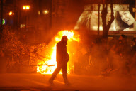 Riots in Athens Greece