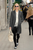 Fearne Cotton Arrives At Work